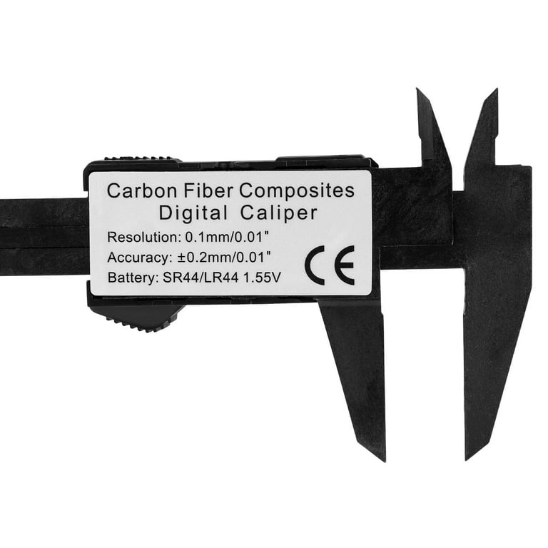 Digital Caliper, ADORIC 0-6 Electronic Caliper Auto - Off Feature with  Large LCD Screen Vernier Caliper