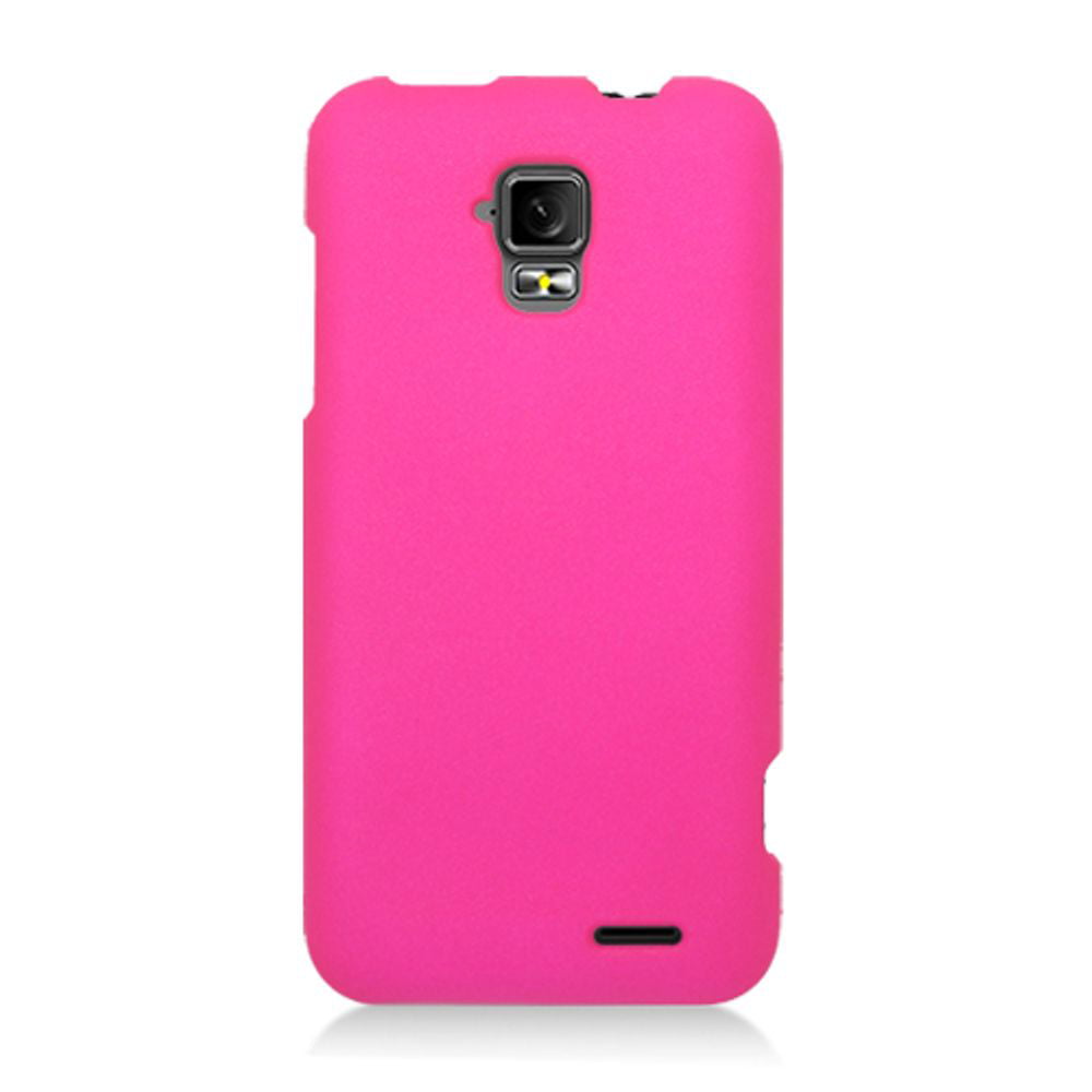 ZTE Mustang Case, by Insten Rubberized Hard Snap On Protective 