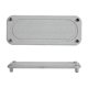 thumbnail image 1 of Diatomite Soap Dish, Diatom Mud Soap Holder, Stainless Steel Feet Soap Tray with Grooves for Bathroom Countertop, 1 Count, 1 of 3
