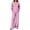 Pink, variant on HAiming Plus Size 2 Piece Sets for Women Polka Dot Long Sleeve Tops Wide Leg Pants with Pockets Loose Lounge Sets