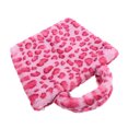 thumbnail image 3 of EeaseCA 1pc Plush Handbag Stylish Large Capacity Outdoor Party Travel Shopping Handbag, 3 of 7