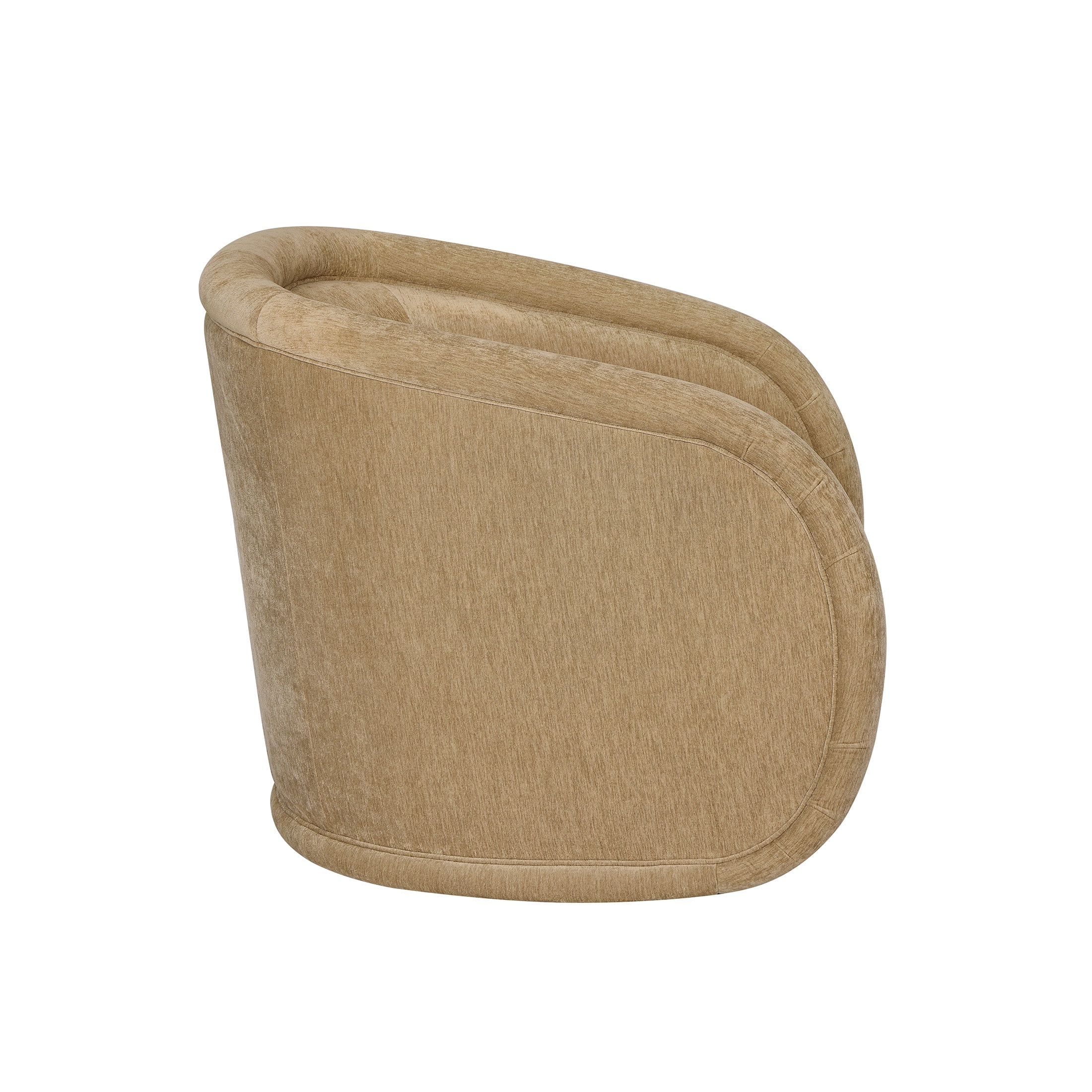 Better Homes & Gardens Sienna Swivel Accent Chair, Caramel Velvet Fabric