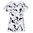 thumbnail image 2 of Minnie Mouse - Camiseta Talle Boyfriend para Mujer (Blanco/Negro), 2 of 2