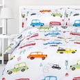 thumbnail image 1 of Juego de edredón Utopia Bedding All Season Car para niños con 2 camas, 1 of 8