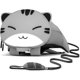 thumbnail image 1 of Mochila para niños pequeños con diseño de gato, mini lindo animal de dibujos animados, bolsa de viaje impermeable para bebés y niñas de 2 a 6 años, 1 of 5
