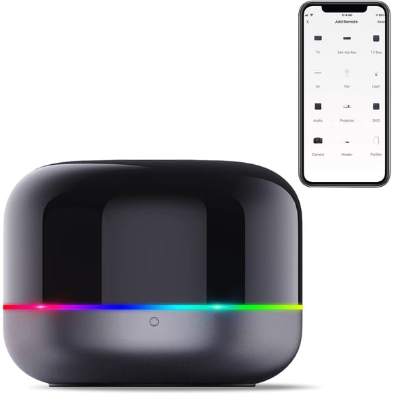 eMylo Smart IR Blaster, Wifi Smart IR Remote Control Compatible with Alexa and Google Assistant, Universal Infrared Remote Control Work with Tuya and Smart Life APP for DVD Air Conditioner STB