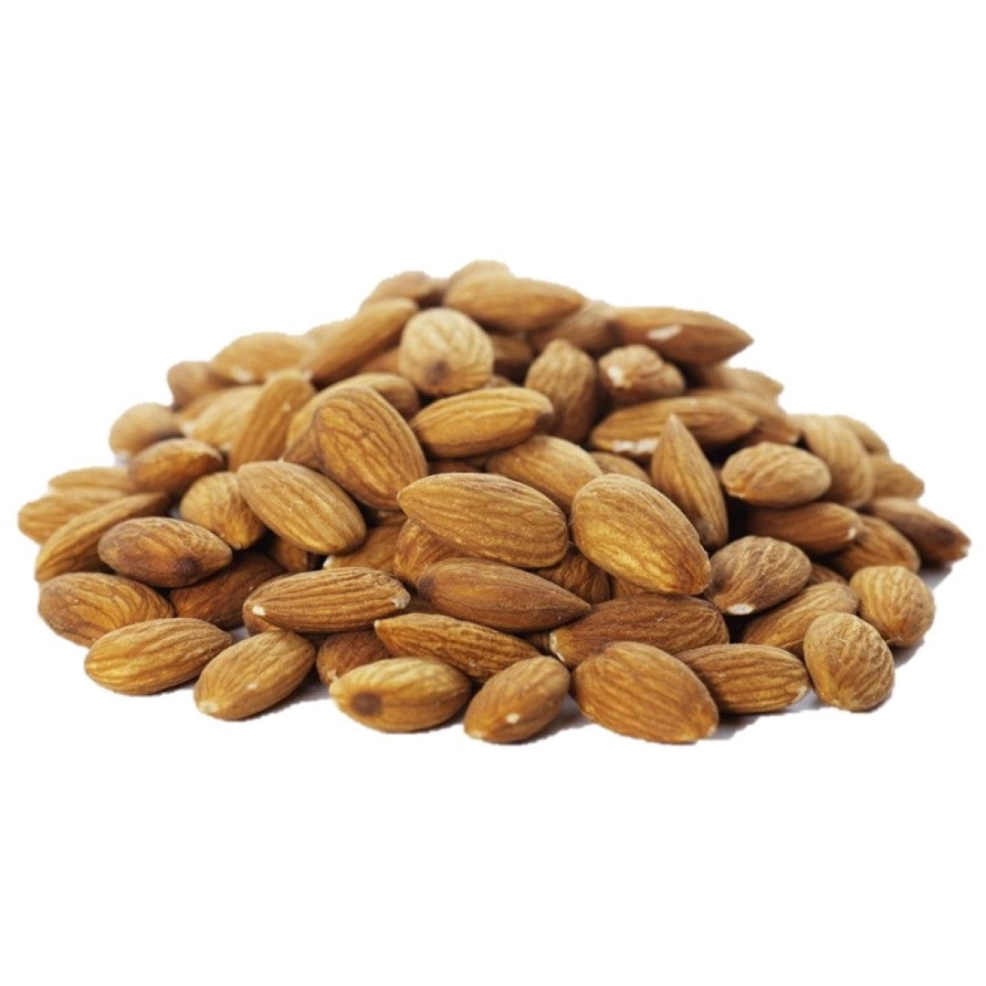 AIVA Natural Whole Raw Almonds - 25 lb Bulk (Grown in the USA Raw Almonds)