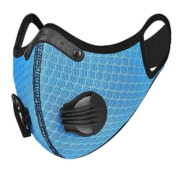 Dust With 1 Filters Half Face Reusable Activated Carbon Dustproof Respirator