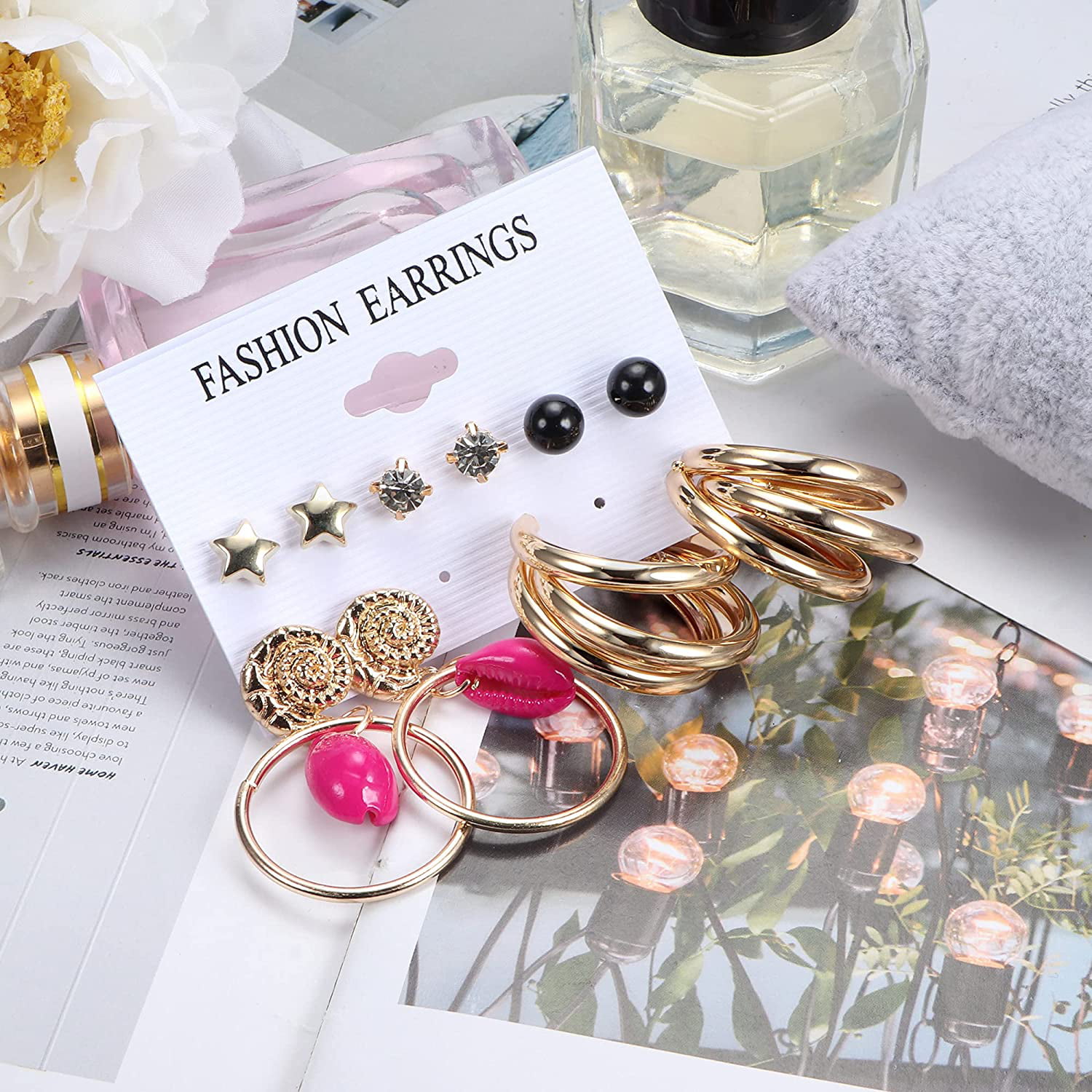 chanel earrings - fashion jewelry