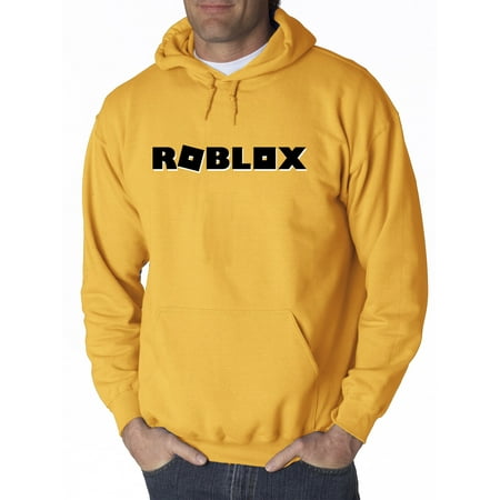 New Way 1168 Adult Hoodie Roblox Block Logo Game Accent - roblox walmart logo