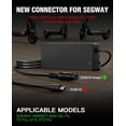 thumbnail image 3 of 53.6V 2A Adapter Charger For Seg.way Nine.bot GT3, Max G3, ZT3 Pro, F3, and F3 Pro, 3 of 6
