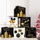thumbnail image 5 of Fiudx Decoraciones navideñas para interiores Sorprenda este festival con nuestra caja de regalo de decoración navideña Hermosa decoración en negro y dorado ideal para exhibiciones en supermercados Ap, 5 of 6