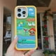 thumbnail image 4 of For iPhone 15 Pro Silicone Case Cute Animal Farm Design Shockproof Phone Back Cover, 4 of 5