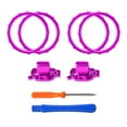 thumbnail image 3 of Botones de cambio de perfil y anillos decorativos para el mando Xbox One Elite 2 - Paquete de 2 cromados mate, 3 of 3