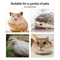 thumbnail image 3 of CBFFDC Lit pour Animaux Chaud pour Automne et Hiver Lit pour Hamster Semi-Fermé avec Crochet de Suspension Imprimé Dessin Animé Abri Confortable pour Temps Froid, 3 of 7