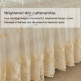 thumbnail image 2 of Ruffle Bedskirt Bedspread Bedskirt Ruffle Bed Valance Comfort Anti-Wrinkle Thick Bedspread Quilted Thicken Hold Bedspreads, 2 of 6