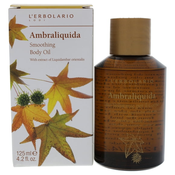 Aceite corporal suavizante LErbolario Petróleo Ambraliquida 4.2oz