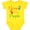 Yellow, variant on Inktastic Pepe Grandkids Handprints Boys or Girls Baby Bodysuit