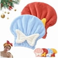 thumbnail image 1 of wonima11 Super Absorbent Hair Towel Wrap,Absorbent HairTowel Wrap for Wet Hair,Towel Wrap ForHair,New Super Absorbents Hairs Towel Wrap for Wet Hair (mix4*2), 1 of 1