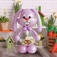 thumbnail image 3 of Purple Easter Basket Shaped Balloon Candy Storage Decor Hanging Egg Hunt Party Decoration For Spring Holiday Home, 3 of 6