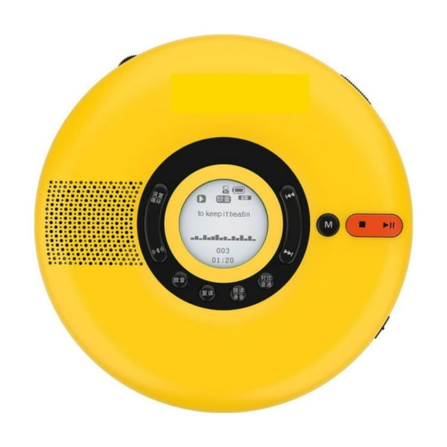 Portable CD Player with Bluetooth Speaker USB Playback Language Learning Repeater Audio Out ,Widely Used