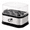 1PCS, variant on Multifunctional Egg Steamer with Clear Lid, Electric Egg Cooker 6 Egg Capacity Auto Shutoff, Kitchen Egg Steaming Pot, Compact Household Egg Steaming Pot for Soft Medium Hard Boiled Eggs