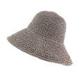 thumbnail image 1 of Women Floppy Straw Sun Hat Foldable Packable Wide Brim Summer Beach Hat Bucket Hat, 1 of 8