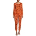 thumbnail image 4 of Secret Treasures Women's and Women's Plus Halloween Pajama Set, 2-Piece, 4 of 5