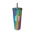 thumbnail image 1 of Vaso Starbucks de edición limitada con tachuelas de aceite Slick Rainbow, 1 of 1
