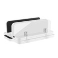 thumbnail image 1 of Acrylic Adjustable Width Home Office Dual Slots Stable Laptop Stand, 1 of 10