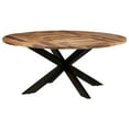 thumbnail image 1 of vidaXL Table à Manger Ronde 175x75 cm en Bois d'Acacia avec Finition Miel, 1 of 5