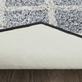 thumbnail image 3 of VHC Brands Frayed Lattice Bath Mat, Creme & Black, 20x30, 3 of 7