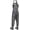 7 Black, variant on Gator Waders Men's Evo1 Waterproof Waders (7 Black, Long 14)