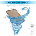 thumbnail image 6 of Dog Self Cooling Mat Pet Washable Summer Cooling Pads Cooling Blanket Hot Weather Sleeping Kennel Mat,Ice Silk Sleep Mat Pad Non-Toxic Breathable Sleep Bed Beach for Large Dogs Cats Animal No Water, 6 of 7