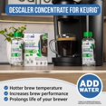 thumbnail image 3 of Solución desincrustante Caffenu para cafeteras Keurig, 2 x 500 ml, 3 of 7