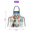 thumbnail image 5 of Hello Winter Beagle Welcome Snowy Night Watercolor Vintage Apron Beagles Dog Lover Gifts Idea for Cooking Grilling Baking Painting Gardening - 01011, 5 of 5