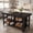 Black, variant on Fnova 55" Kitchen Island with Storage, Farmhouse Wood Kitchen Storage Cabinet, Large Stationary Island Table for Kitchen Dining Room, Black