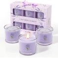 thumbnail image 1 of CHILLFLAME Lavender Candle, Scented Candles Gift Set for Stress Relief, 6 Votive Candle for Women and Men, Birthday Gifts for Women, Lavender Candles for Mom (Purple, 14 oz), 1 of 7