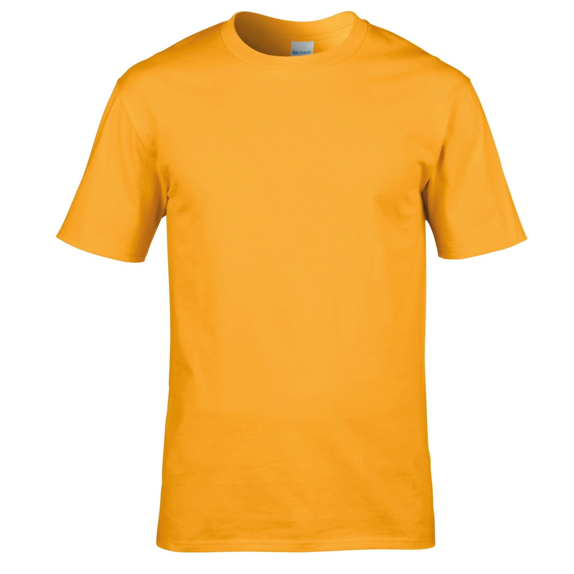Www spun ru. Gildan Premium Cotton футболка. Футболка на белом фоне. Бело желтые мужские футболки. Футболка e190 желтая.