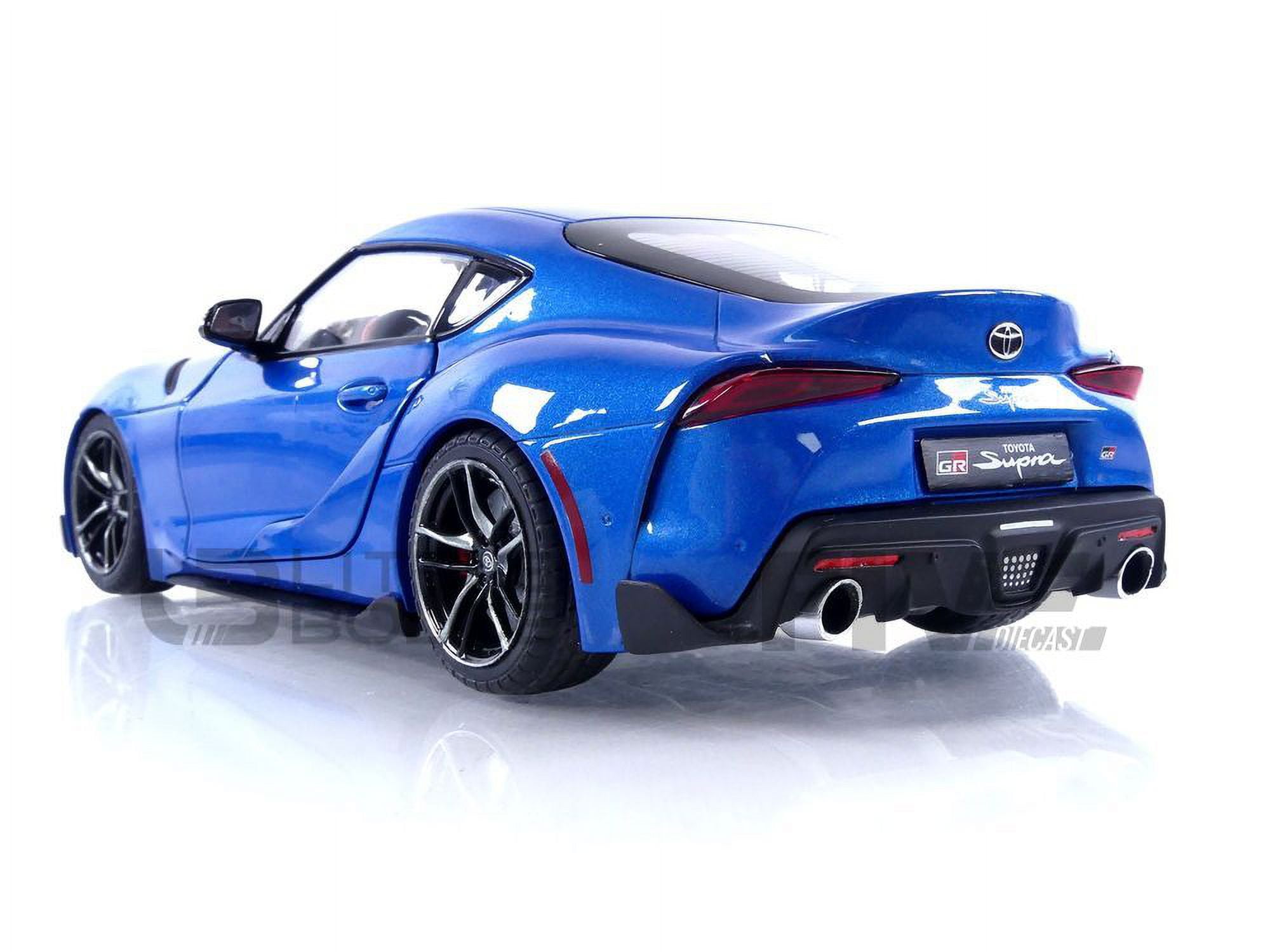 2021 Toyota GR Supra Horizon Blue Metallic 1/18 Diecast