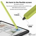thumbnail image 6 of Precision Stylus Pen For Galaxy Z Fold 6/5 Series, Fold Edition Touch Screen Stylus With Replaceable Nibs, No Battery Needed,Z Fold5 6 green, 6 of 9