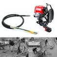 thumbnail image 1 of 4 Stroke 4.8 HP Concrete Vibrator Gasoline Powered Backpack Concrete Vibrator Portable Insertion Vibrator Air Bubbles Level Remover Construction Tool for Construction Sites, 1 of 5
