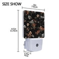 thumbnail image 4 of Yayeee LED Plug in Night Light for The Home with Auto Dusk to Dawn Light Sensors, 2 Pack, Black Flowers, 4 of 6