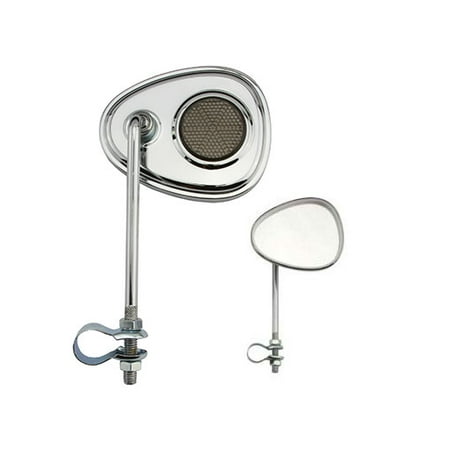 Two V Mirror Chrome Black Reflectors. Set of bike mirrors. Pair of bicycle mirrors. 2 bike Mirrors. price history on PriceWatchPro