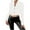 White1, variant on yillto Women Crop Jackets Suit Long Sleeve Open Front Short Coats Button down Formal Dressy Blazer