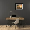 thumbnail image 3 of Reynolds, Graham 32x26 Black Ornate Wood Framed with Double Matting Museum Art Print Titled - July Evening, 3 of 4