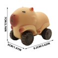 thumbnail image 3 of Stretch Recovery Car Toy, Rubber Stretchable Pull Vehicle, Bouncy Scooter with Wheels, Motor Skill Development Toy, Flexible Transformer Car for Kids, 3 of 9
