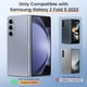 thumbnail image 2 of Funda VEGO para Samsung Galaxy Z Fold 5 5G 2023 con Protector de Privacidad Azul, 2 of 7