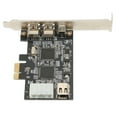 thumbnail image 4 of Tarjeta Adaptadora Firewire PCIEx1 A Cuatro Puertos IEEE 1394A, Tarjeta Elevadora Adaptadora Para Discos Duros, Cámaras Digitales, Escáneres, 4 of 7