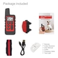 thumbnail image 2 of Collar de entrenamiento impermeable para perros con control remoto recargable de 500 m, color negro., 2 of 2
